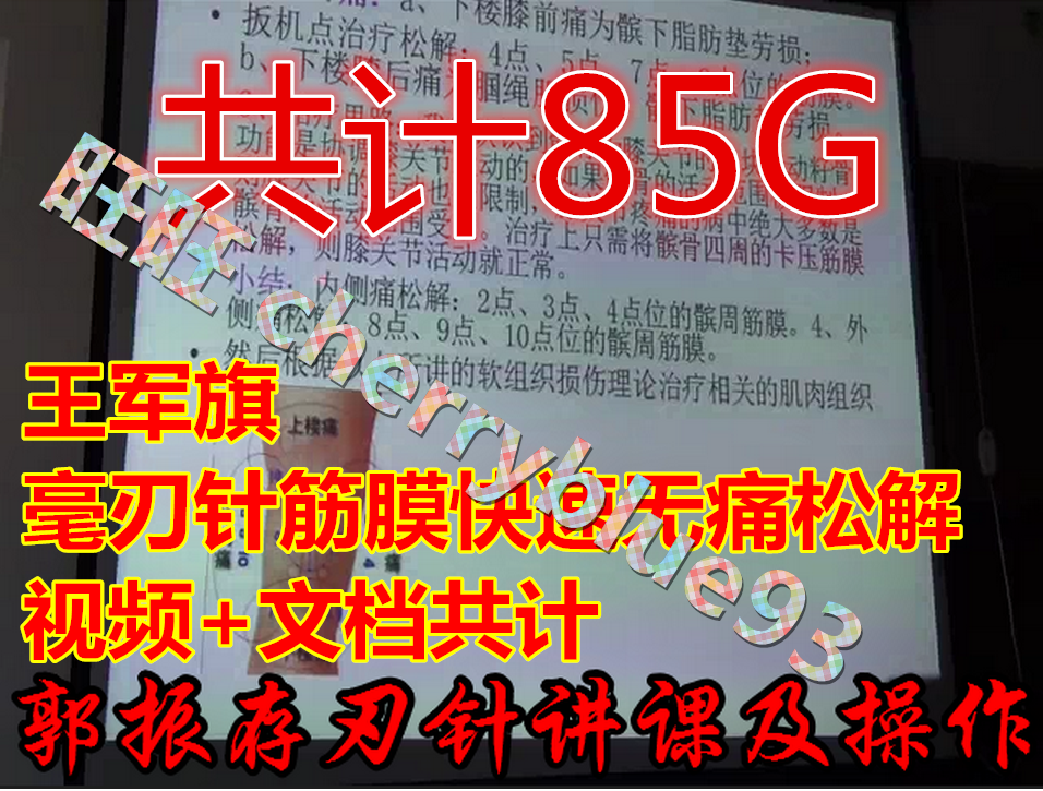 郭振存刃针讲课及操作+王军旗 毫刃针筋膜无痛松解视频+文档共85G|msdalam kategori peralatan pejabat/Supplies/Perkhidmatan yang berkaitan, kategori perkhidmatan, perkhidmatan cakera peribadi - dari Buy2taobao.com untuk memberikan perkhidmatan ejen Taobao profesional membeli