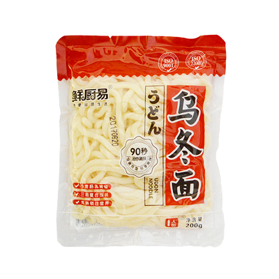 【天猫超市】鲜厨易 乌冬面200g火锅面 日式乌冬面 韩国拌面料理
