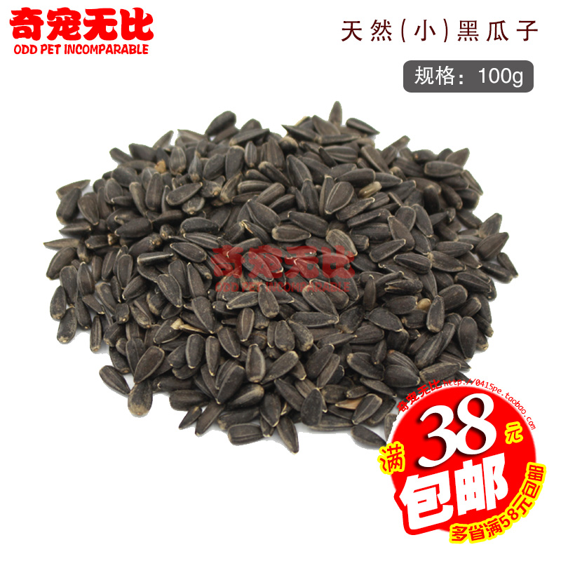 满38包邮 小黑瓜子 仓鼠最爱零食 松鼠粮 鸟 100g 用品在类目 宠物/宠物食品及用品, 仓鼠类及其它小宠, 饲料/零食中 - 来自Buy2taobao.com提供专业的淘宝代购服务
