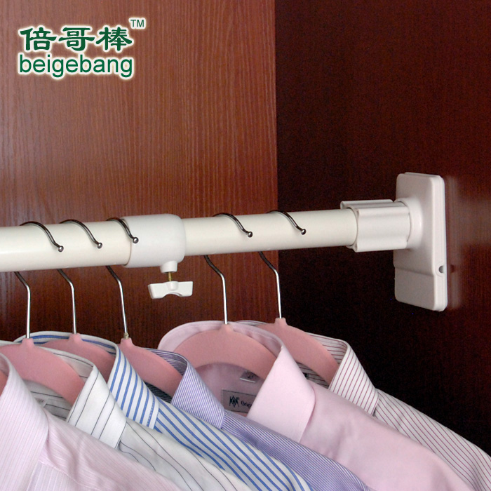 倍哥棒超强型衣柜挂衣杆衣橱衣架杆可伸缩加厚衣柜内晾衣杆免安装|ruв категории получать отделка, прачечная/солнце/уход, бельевой род - от Buy2taobao.com для оказания профессиональной услуги покупки агента Taobao