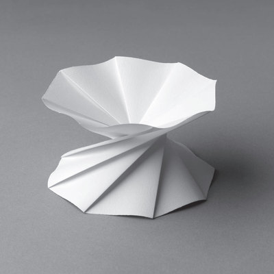 半立构折纸 半立体肌理构成 立体构成 折纸 设计类手工艺品z18