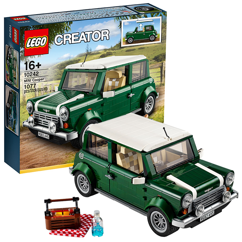 乐高创意百变高手系列10242 MINI Cooper经典车 LEGO CREATOR玩具