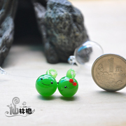 日本北海道marimo幸福海藻，球创意迷你植物微景观，生态瓶装饰浮球