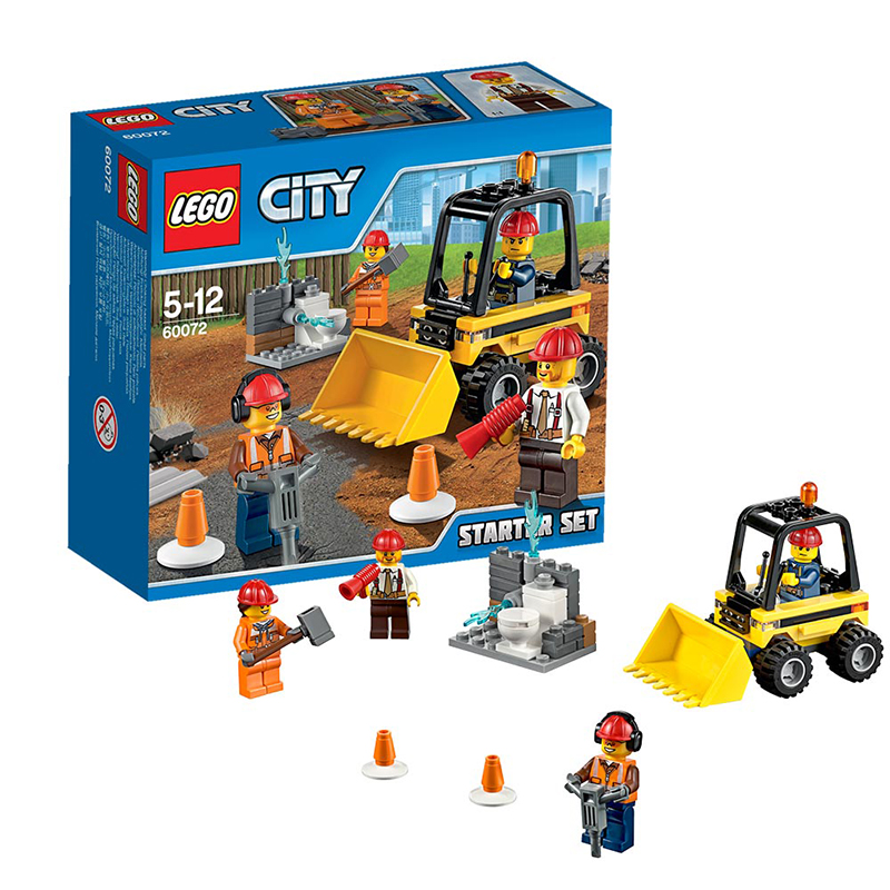乐高城市组60072城市建筑工程入门套装LEGO CITY 玩具积木