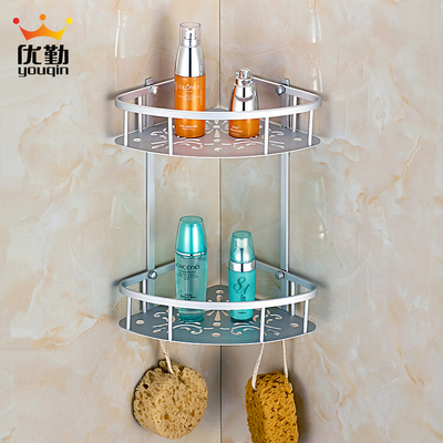 优勤卫浴 浴室置物架 卫生间置物架 洗手间 厕所三角置物架T 5701