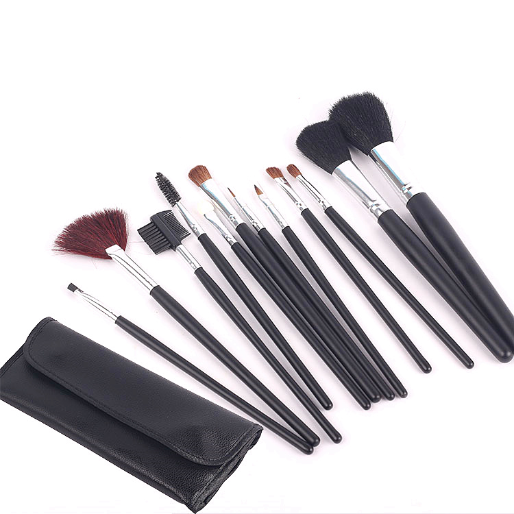 BENJI 12 Brush Set Makeup Brush Set /12 Cosmetic a leather bag beginnerin the Makeup/Perfume/Beauty tools , Other Beauty Tools , Cosmetic brush set category - from Buy2taobao.com to provide professional Taobao agent buy service