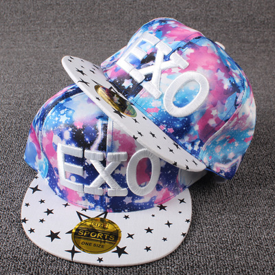 exo帽子男女士夏天棒球帽嘻哈帽青年鸭舌帽百