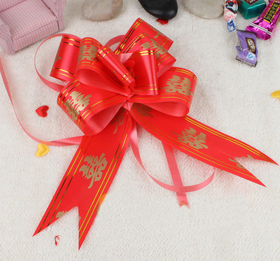 marry Wedding car decorate Hand Flower originality bow Packaging box silk ribbon Coloured ribbon Jacquard car door Hand Flowerin the Festive supplies/Gift , Garland category - from Buy2taobao.com to provide professional Taobao agent buy service