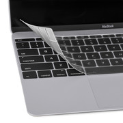苹果笔记本电脑MacBook 12寸键盘保护膜TPU纳米银超薄透明材质