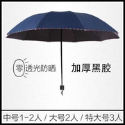 公主伞折叠特大超轻车用把两用折叠伞全身晴雨伞超大男女三人