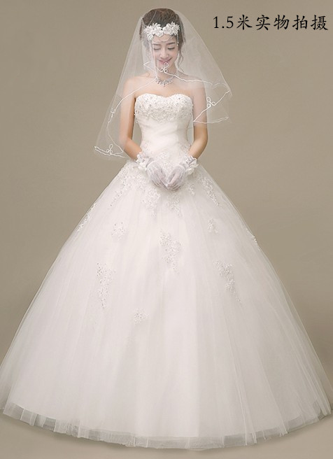 20181.5 rice new pattern bride Headdress white Headdress Wedding dress show Headdress Bridal Accessoriesin the Accessories/Leather belt/Hat/Muffler , Wedding dress accessories , Veil category - from Buy2taobao.com to provide professional Taobao agent buy service