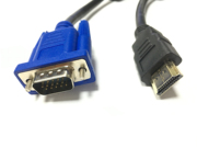 HDMI转VGA数据线高清HDMI公转VGA公连接线电脑电视转接线1.5M1.8m