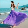 海边拖地长裙仙女8米大摆裙，沙滩度假显瘦夏季金丝雪纺半身裙