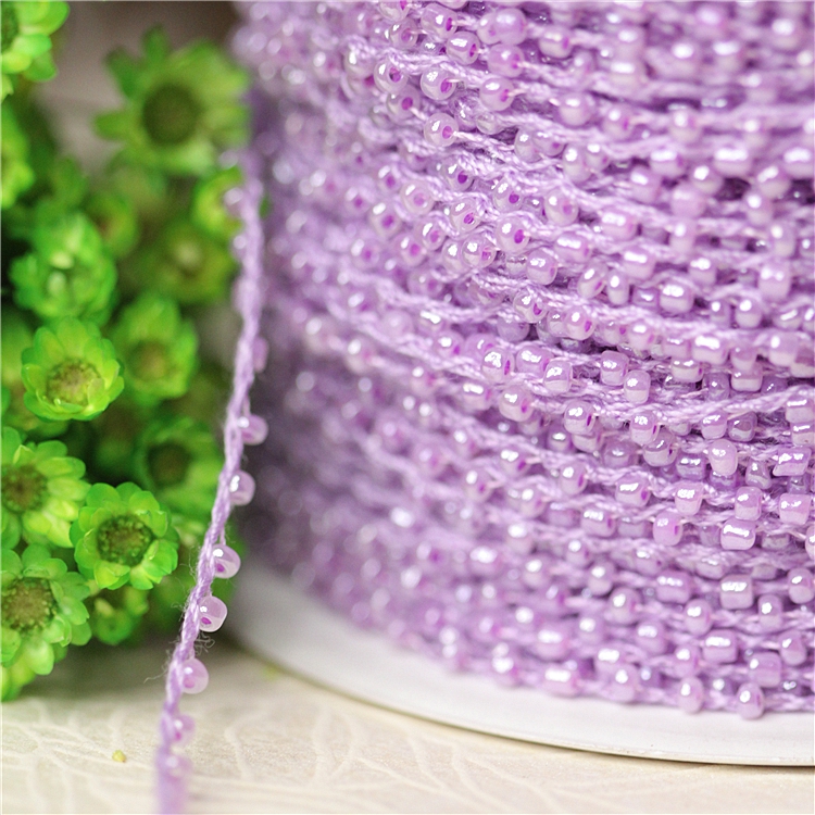 Tube beads Connection Twine crystal Acrylic Glass beads lace Hand knit accessories violet Beadin the Home Fabric , Sew DIY Material,Tools and finished products , Sew DIY Fitting/Accessories/Accessories , Lace category - from Buy2taobao.com to provide professional Taobao agent buy service