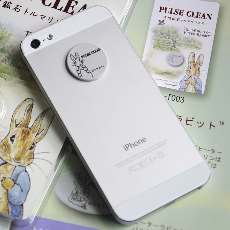 日本進口正品普思可靈Pulse Clean彼得兔 防電磁波 防輻射手機貼在類目 3C數碼配件, 手機配件, 手機飾品, 手機貼紙中 - 來自Buy2taobao.com提供專業的淘寶代購服務