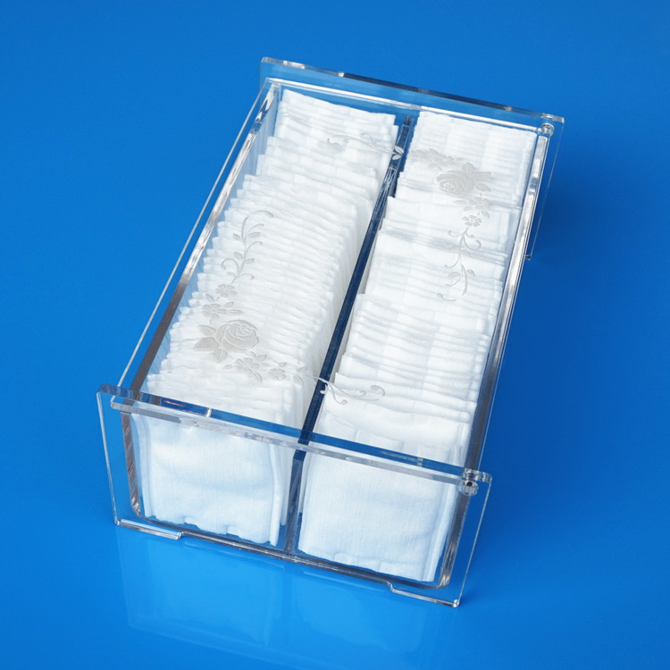 Acrylic transparent makeup cotton storage box With cover Waterproof box Dustproof box desktop storage box Dressing Customizablein the Basic building materials , New decorative materials , Acrylic plate category - from Buy2taobao.com to provide professional Taobao agent buy service
