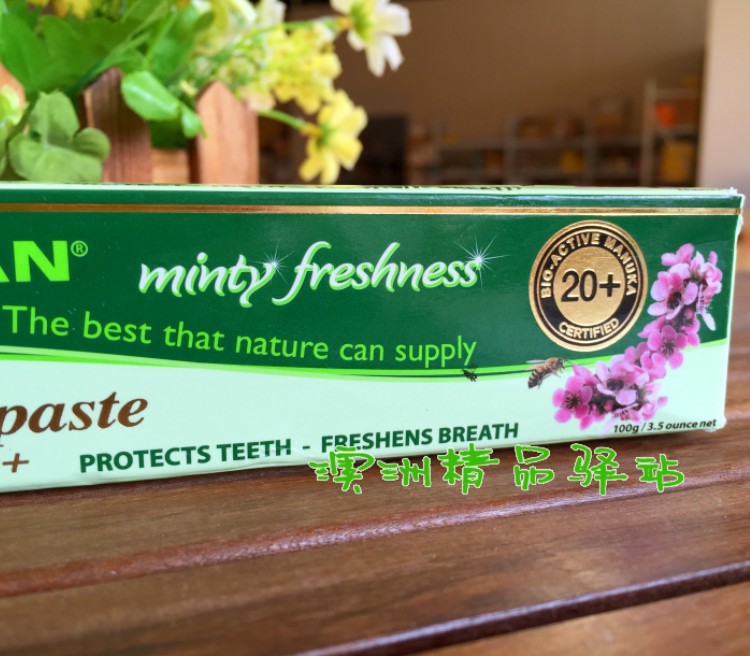 澳洲代购australian by nature天然蜂胶牙膏含20+麦卢卡蜂蜜100g在类目 洗护清洁剂/卫生巾/纸/香薰, 洗发沐浴/个人清洁, 口腔护理, 牙膏中 - 来自Buy2taobao.com提供专业的淘宝代购服务