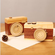 复古相机音乐盒八音盒摆件创意生日礼物，送同学男女朋友特别走心