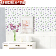 韩国客厅墙纸厨房，卧室背景装饰贴纸，温馨浪漫电视背景壁纸