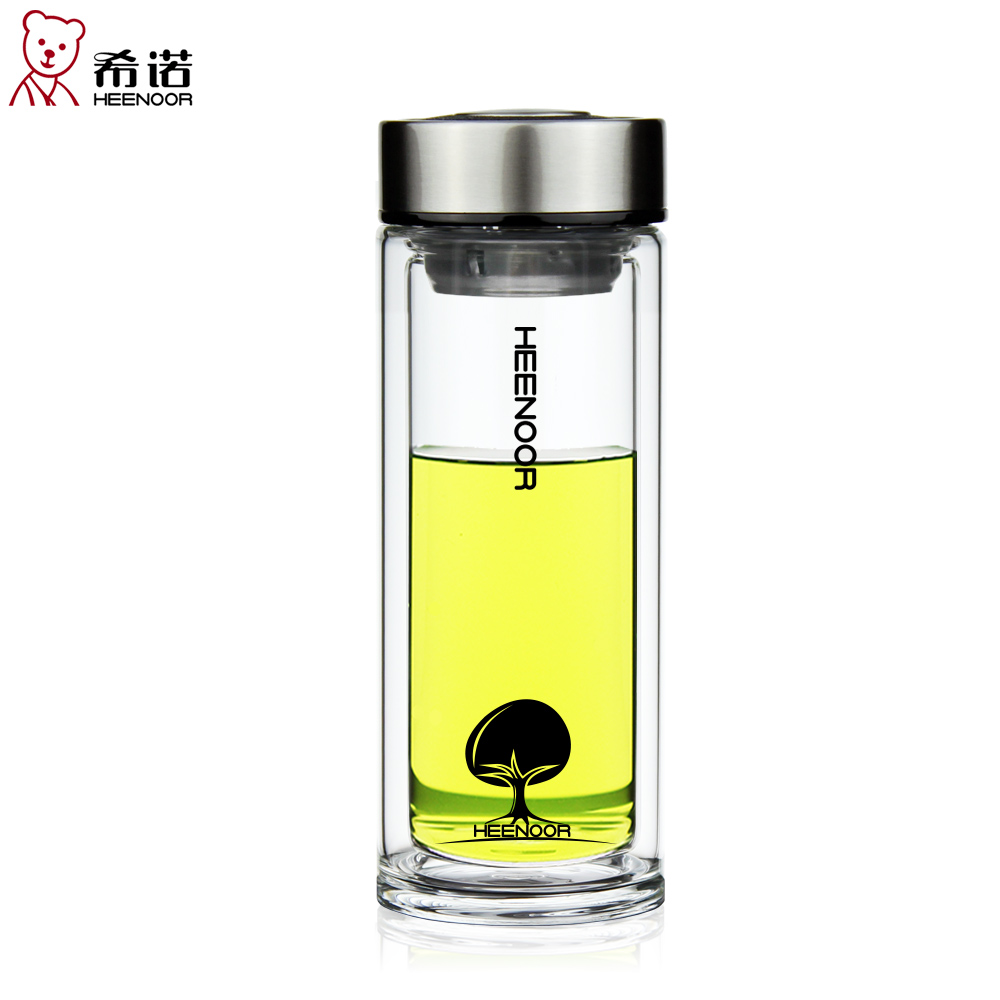 希诺双层玻璃杯办公室茶杯 带茶滤隔热透明女士水杯礼盒装XN-6700在类目 餐饮具, 杯子/水杯/水壶, 玻璃杯中 - 来自Buy2taobao.com提供专业的淘宝代购服务