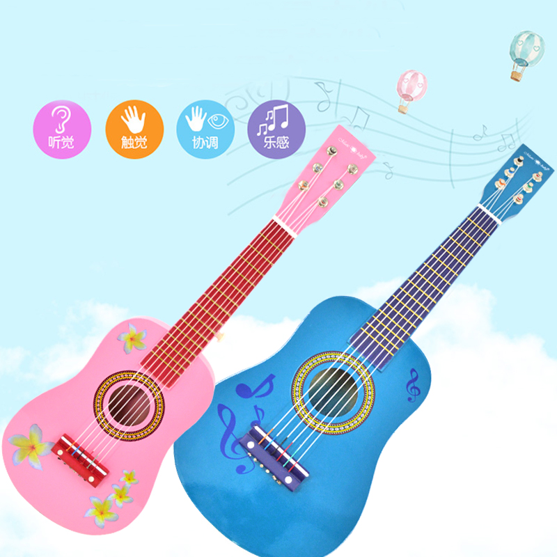 23 colour children Toys guitar wooden Play Children's Musical Instruments Little Guitar Six string beginnersin the Toy/Childs/Puzzle/Building block/Model , Musical toy/Children's Musical Instruments , Toy Guitar category - from Buy2taobao.com to provide professional Taobao agent buy service