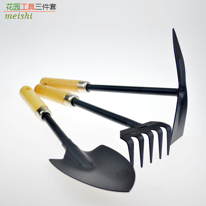 美时绿植盆栽养花工具园艺露营三件套铲子耙子铁锹种菜种花工具|ruв категории доставка цветов/цветок моделирования/растения садоводства, садовых принадлежностей, лопата/грабли/лопата/мотыга (новый), лопата - от Buy2taobao.com для оказания профессиональной услуги покупки агента Taobao