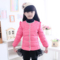 上下架计划:2014秋冬新款花边中小宝宝儿童羽绒服女童装羽绒内胆韩版圆点外套