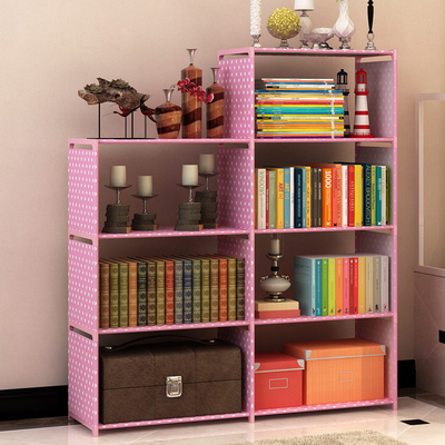 置物架书架桌上书架收纳柜创意储物柜 简易书架儿童小书架特价