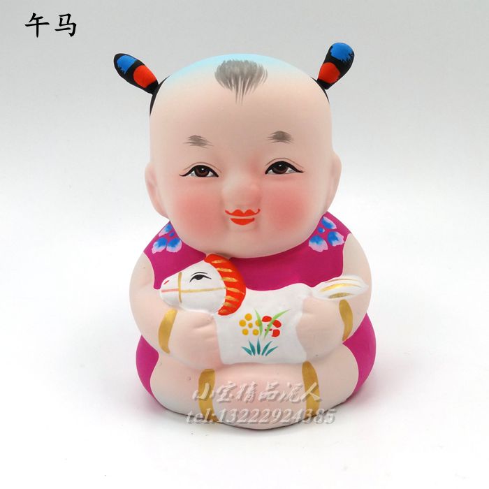惠山泥人《十二生肖-午馬》手工藝品 送禮尚品 無錫特産 生日禮物在類目 特色手工藝, 地區民間特色手工藝, 泥人/泥塑/麪塑中 - 來自Buy2taobao.com提供專業的淘寶代購服務