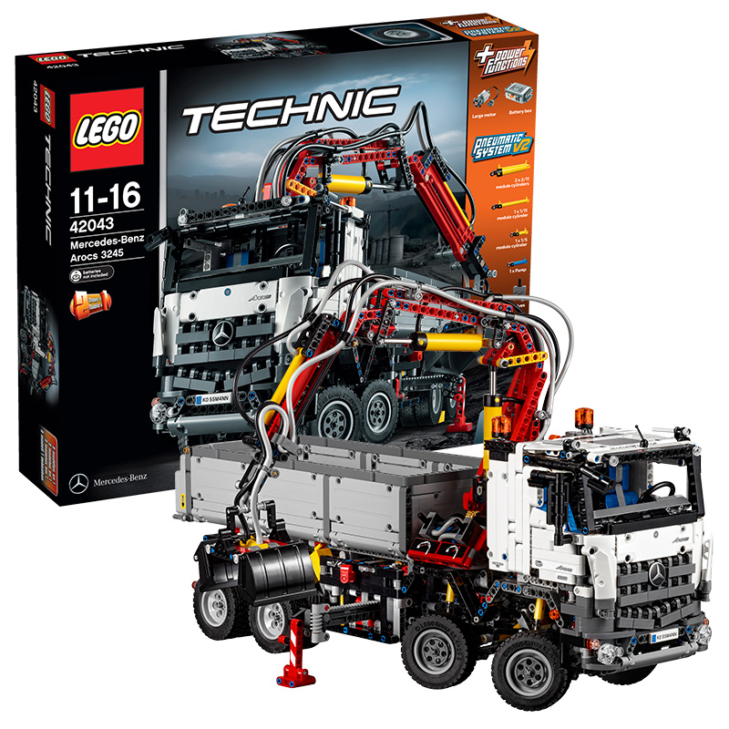乐高机械组42043梅赛德斯-奔驰Arocs 3245卡车LEGO 积木玩具收藏