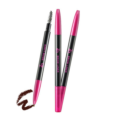 专柜正品 Za姬芮柔芯旋彩眉笔自动旋转免削带