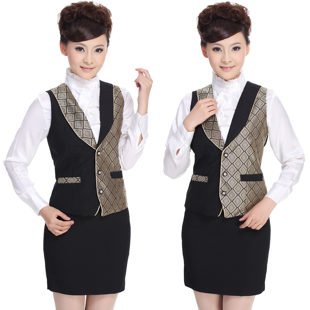 【2015新款】我的衣纯女装店 专营酒店工作服