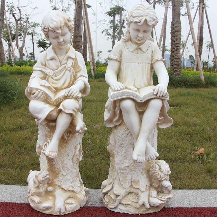 Garden Campus gardens Statue Decoration European style Read character Sculpture Artwork decorate to ground Scenery a decorationin the Home accessories , Decoration category - from Buy2taobao.com to provide professional Taobao agent buy service