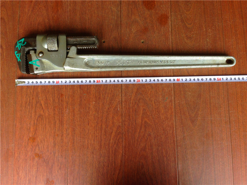 二手日本进口HIT管子钳扳手水泵钳铝合金手柄24寸600mm重约2.1kg|msdalam kategori perkakasan/alat, Alat-alat tangan, memegang Tools, tang - dari Buy2taobao.com untuk memberikan perkhidmatan ejen Taobao profesional membeli