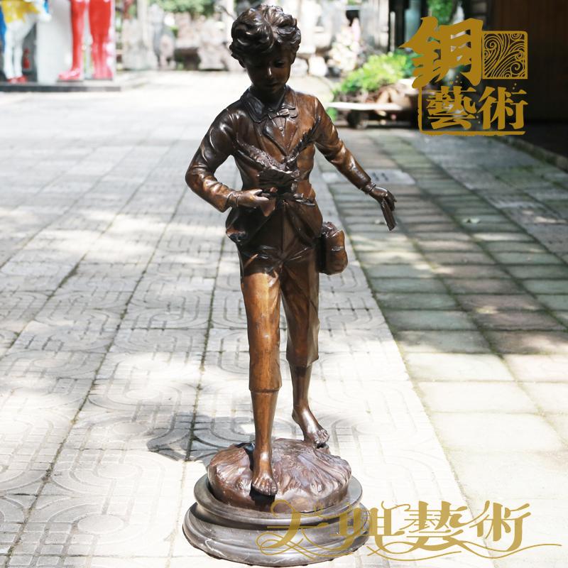 特价欧式落地摆件全铜雕塑/家庭装饰艺术品/工艺品摆设/人物摆件|msdalam kategori Aksesori rumah, hiasan - dari Buy2taobao.com untuk memberikan perkhidmatan ejen Taobao profesional membeli