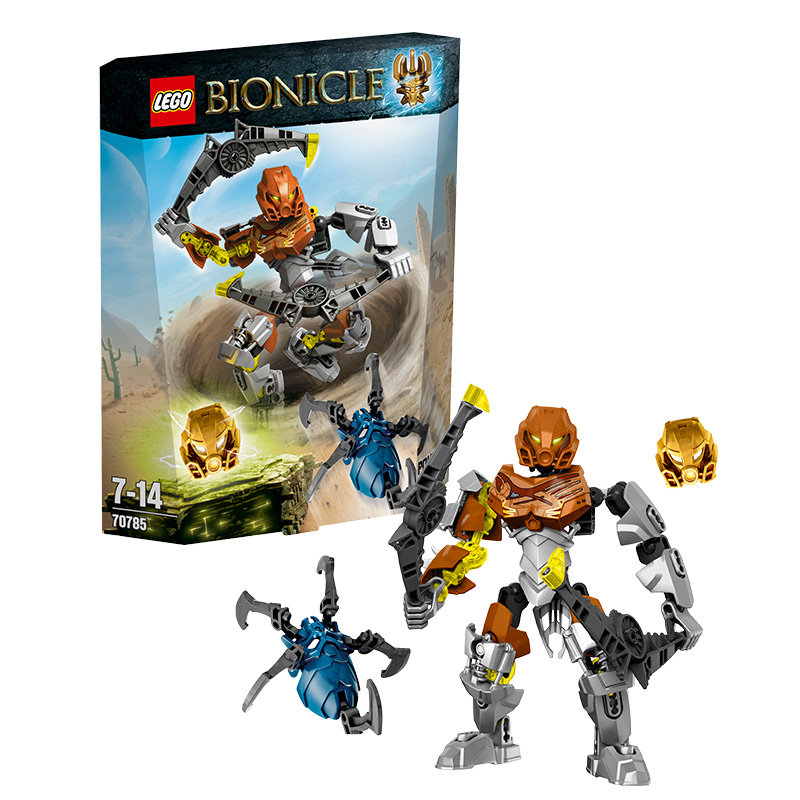 乐高生化战士70785保哈图&mdash;&mdash;巨岩英雄LEGO BIONICLE 积木