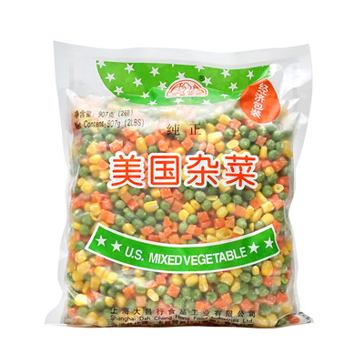 dachang大昌 美国杂菜 u.s mixed vegetable 907g 冷冻蔬菜