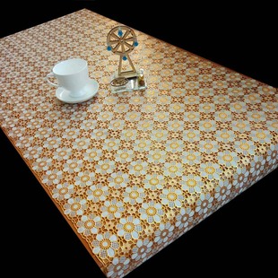 餐桌垫隔热垫PVC床头柜垫子欧式烫金电视柜垫子餐垫餐桌布茶几垫