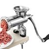 定制304手动绞肉机家用不锈钢手摇搅碎肉绞馅机香肠灌肠机一体机