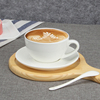瓷艺航欧式咖啡杯碟简约加厚陶瓷拉花咖啡杯卡布奇诺花式摩卡杯碟