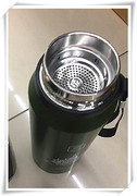 俄罗斯304不锈钢户外水壶，酒壶旅游双层保温水壶水瓶旅游便捷水壶