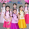 儿童立领旗袍演出服短袖女夏季中国风童装女童唐装民国风古筝表演