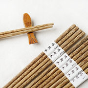 隅。木器天然环保鸡翅木筷子，无漆无蜡无油天然木质筷子家用木筷