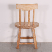促餐椅 实木现代中式洽谈休闲椅书桌椅 家用凳子咖啡厅椅个性靠新
