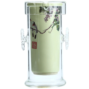 友尚陶瓷玻璃茶具泡红茶茶具陶瓷耐热双耳玻璃红茶杯茶壶泡茶器
