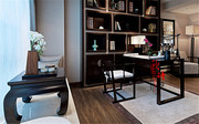 新新中式沙发古典雕花沙发组合实木布艺沙，b发酒店会所简约促