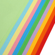 彩纸手工折纸材料彩色a4打印纸复印纸张软硬卡纸儿童折纸100张