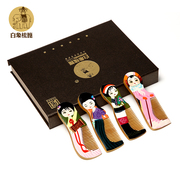 白象梳篦四个女孩中国特色小礼物送老外常州地方旅游纪念工艺