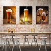 啤酒装饰画个性现代简约酒吧，ktv走廊过道墙，壁画创意无框餐馆挂画