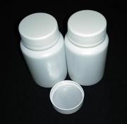 100g固体塑料瓶小空瓶子医用装白色药瓶胶囊片剂分装瓶100ml